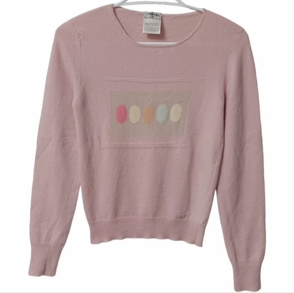 Auth! Chanel Cashmere sweater top Cruise 2004 Collection - Picture 2 of 9